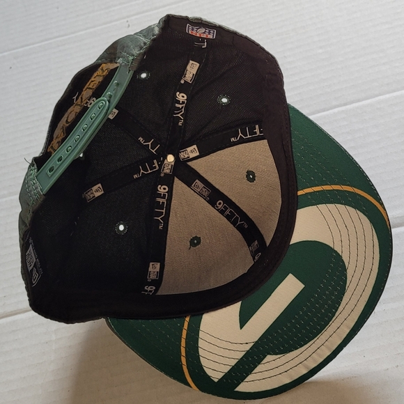 NFL New Era Green Bay Packers 9Fifty Snapback Hat - Picture 4 of 7